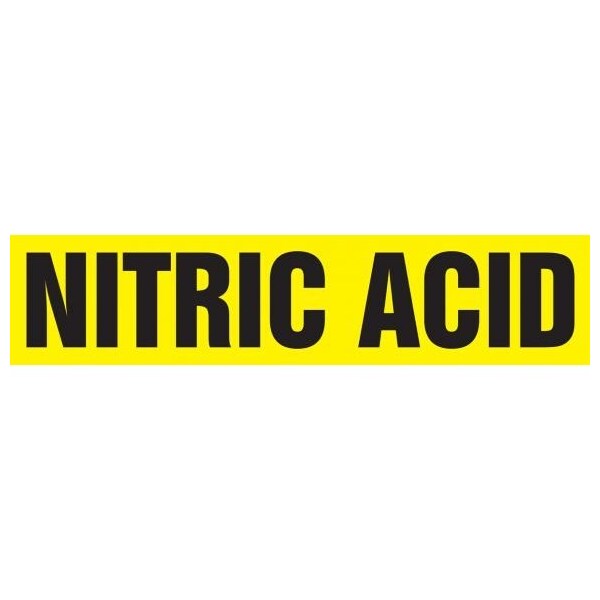 Accuform ASME ANSI PIPE MARKER NITRIC ACID RPK529CTC RPK529CTC Zoro